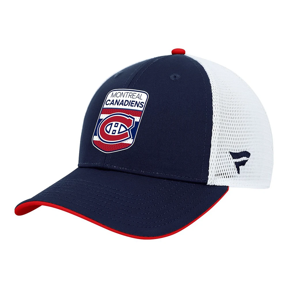 Montreal Canadiens Fanatics Authentic Pro Draft Cap