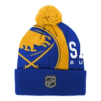 Buffalo Sabres Youth Outerstuff Impact Cuffed Pom Knit Hat