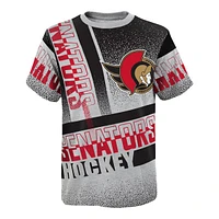 Youth Ottawa Senators Outerstuff Upper Hand Jersey T Shirt