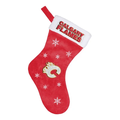 Calgary Flames KDI Snowflake Stocking