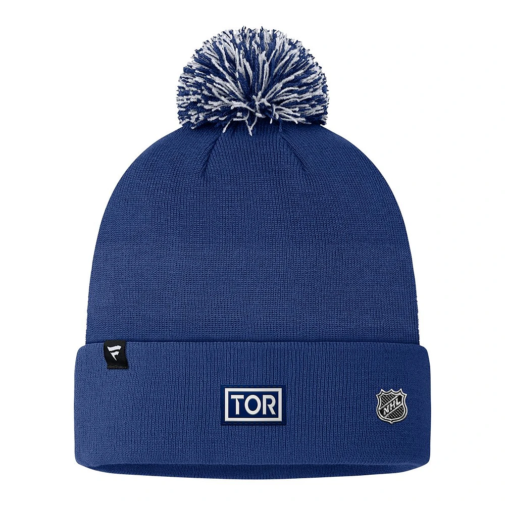 Toronto Maple Leafs Fanatics Authentic Pro Draft Beanie