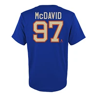 Youth Edmonton Oilers Connor McDavid 3rd Captain T shirt