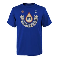 Youth Edmonton Oilers Connor McDavid 3rd Captain T shirt