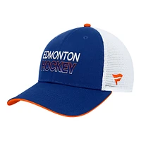 Edmonton Oilers Fanatics Authentic Pro Rink Structured Trucker Cap