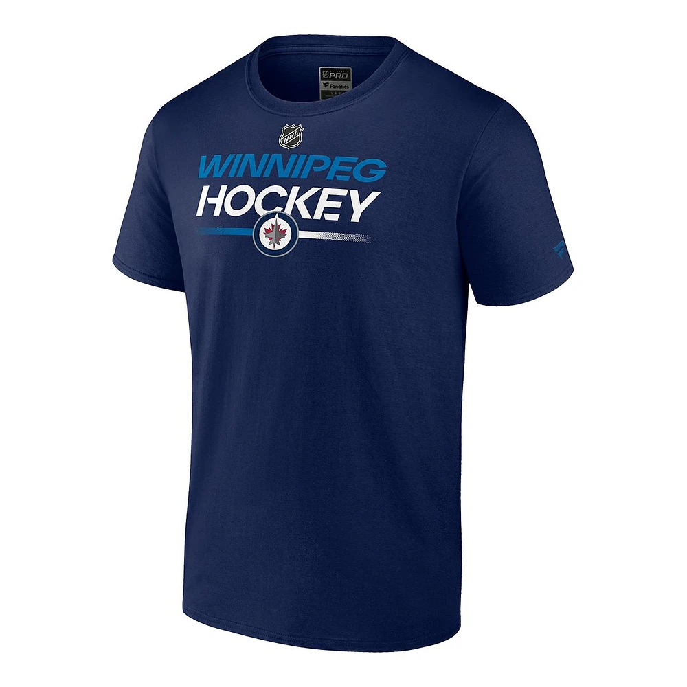 Winnipeg Jets Fanatics Authentic Pro T Shirt