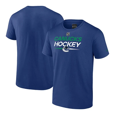 Vancouver Canucks Fanatics Authentic Pro T Shirt