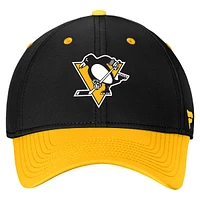 Pittsburgh Penguins Fanatics Authentic Pro Rink Structured Stretch Cap