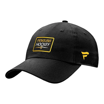 Pittsburgh Penguins Fanatics Authentic Pro Prime Unstructured Adjustable Cap