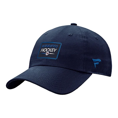 Winnipeg Jets Fanatics Authentic Pro Prime Unstructured Adjustable Cap