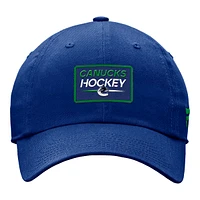 Vancouver Canucks Fanatics Authentic Pro Prime Unstructured Adjustable Cap