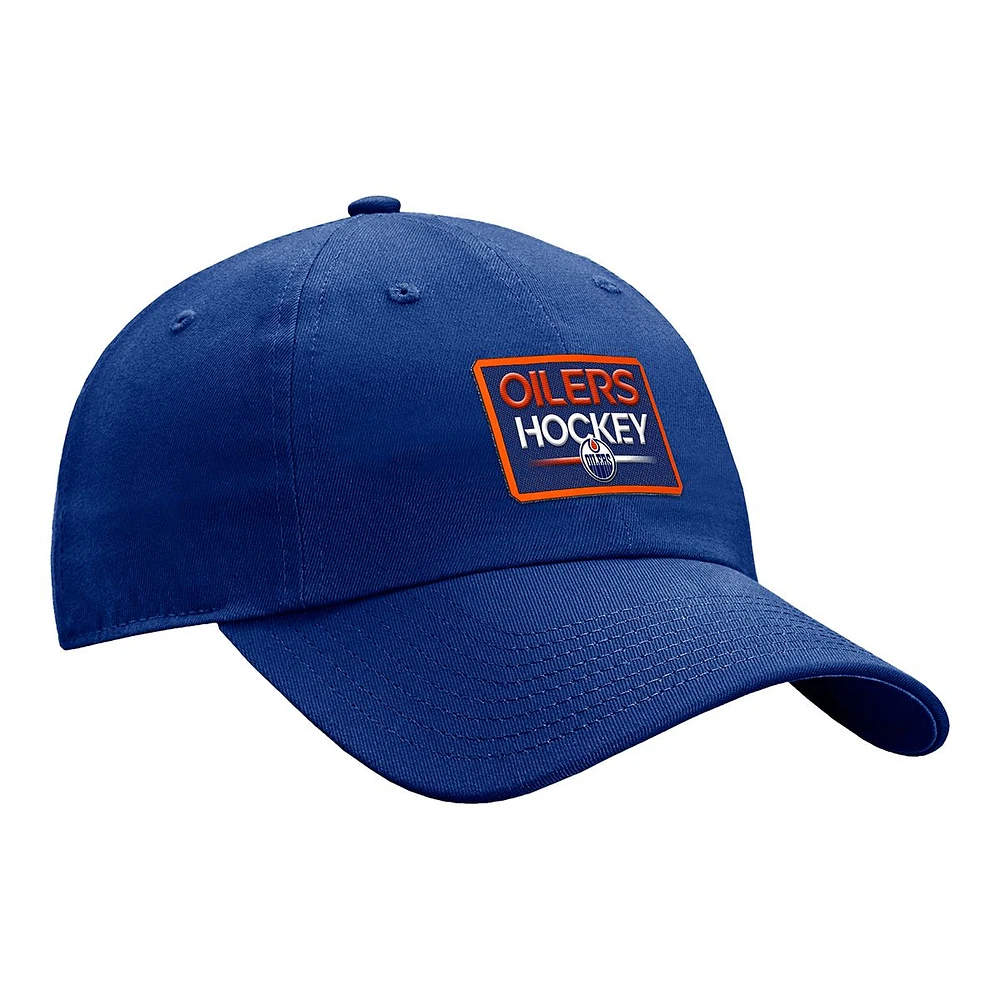 Edmonton Oilers Fanatics Authentic Pro Prime Unstructured Adjustable Cap