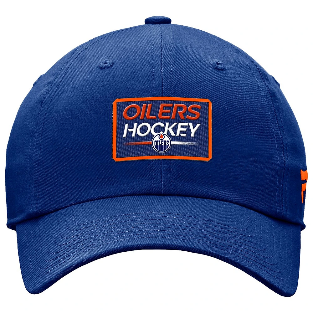 Edmonton Oilers Fanatics Authentic Pro Prime Unstructured Adjustable Cap