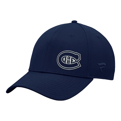 Montreal Canadiens Fanatics Authentic Pro Road Structured Adjustable Cap