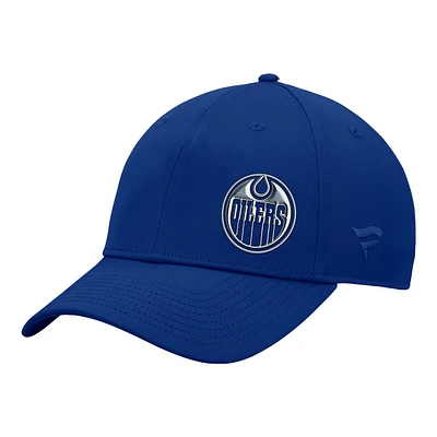 Edmonton Oilers Fanatics Authentic Pro Road Structured Adjustable Cap