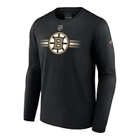 Boston Bruins Fanatics Authentic Long Sleeve T Shirt