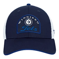 Winnipeg Jets Fanatics Fundamental Structured Trucker Cap