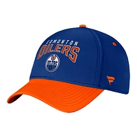 Edmonton Oilers Fanatics Fundamental Structured Flex Cap