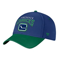 Vancouver Canucks Fanatics Fundamental Struct Flex Cap