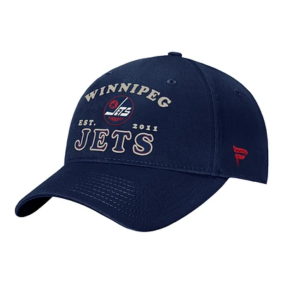 Winnipeg Jets Fanatics Heritage Adjustable Cap