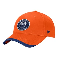 Edmonton Oilers Fanatics Fundamental Structured Adjustable Cap