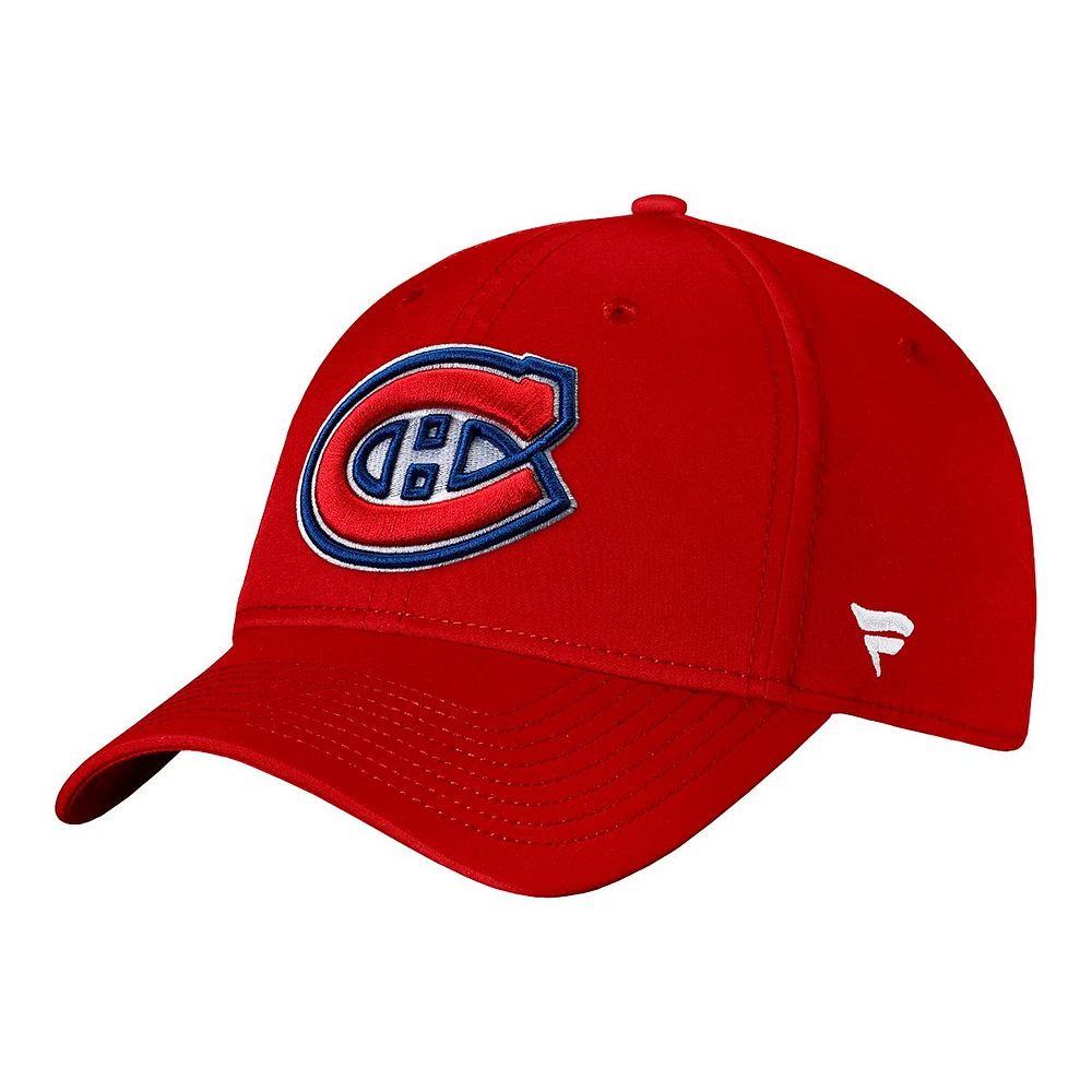 Montreal Canadiens Fanatics Core Structured Flex Cap