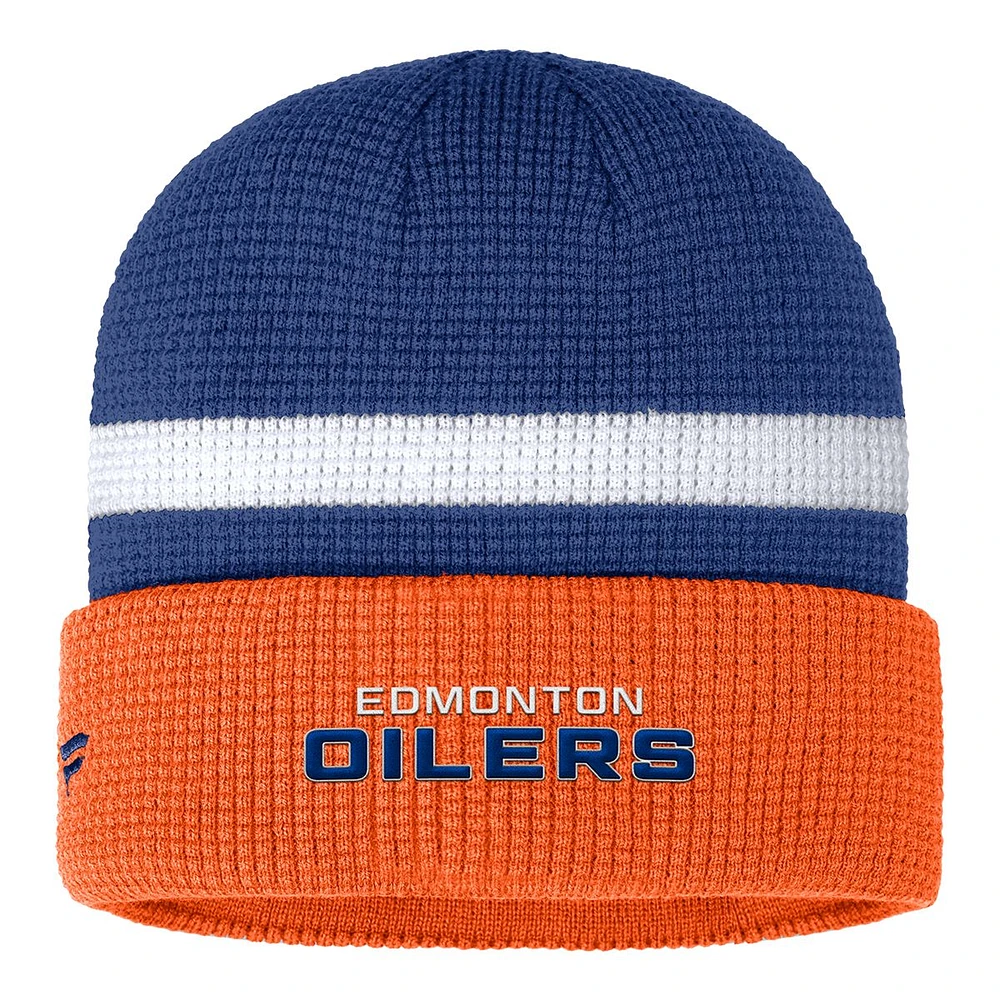 Edmonton Oilers Fanatics Fundamental Cuffed Knit Toque