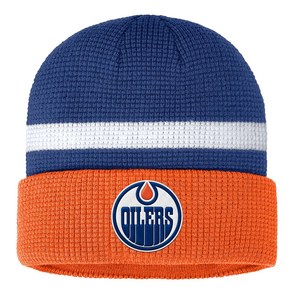 Edmonton Oilers Fanatics Fundamental Cuffed Knit Toque