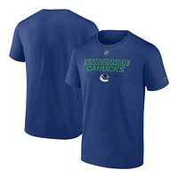 Vancouver Canucks Fanatics Authentic Pro Primary Cotton T Shirt