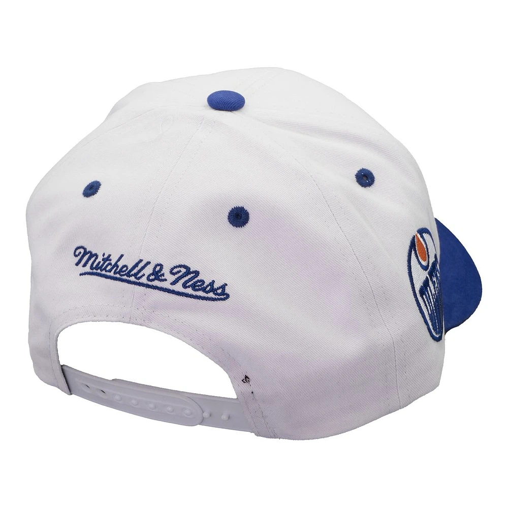 Edmonton Oilers Mitchell & Ness Tail Sweep Pro Snapback Cap