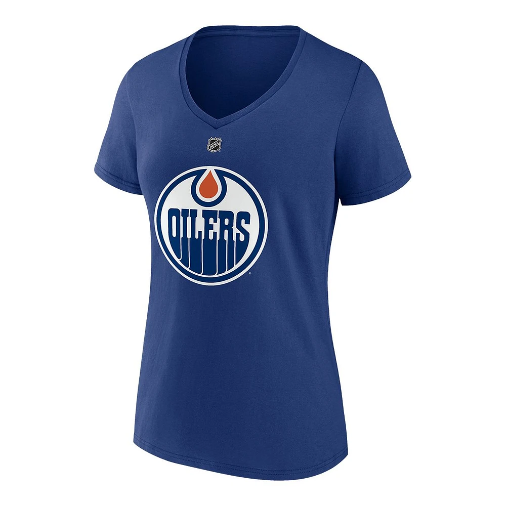 Edmonton Oilers Fanatics Women's Ryan Nugent-Hopkins Player T Shirt