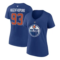 Edmonton Oilers Fanatics Women's Ryan Nugent-Hopkins Player T Shirt