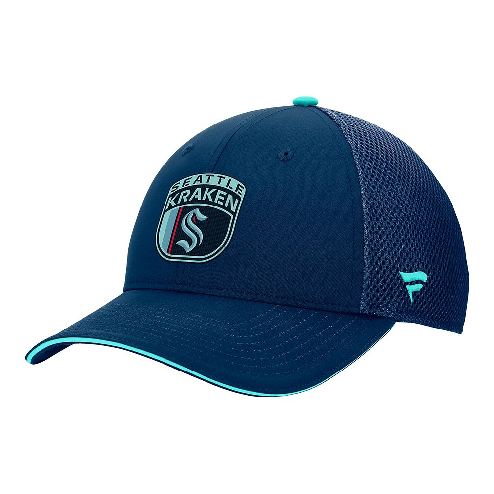 Seattle Kraken Fanatics Authentic Pro Draft Structured Trucker Cap