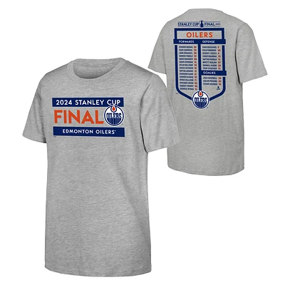 Youth Edmonton Oilers Fanatics Finals Roster T Shirt