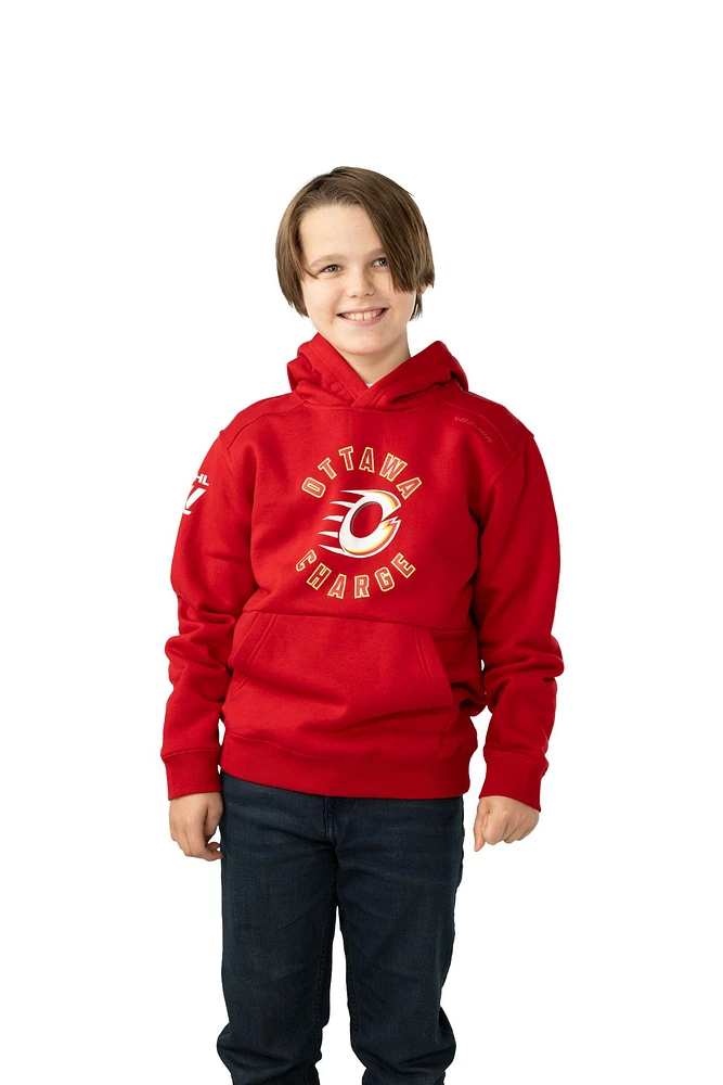 PWHL Ottawa Charge Bauer Youth Ultimate Hoodie