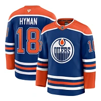 Edmonton Oilers Fanatics Zach Hyman Premium Home Jersey