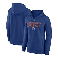 Edmonton Oilers Fanatics Women's Authentic Pro Primary Hoodie