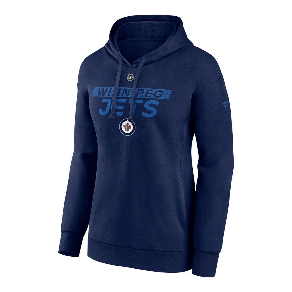 Winnipeg Jets Fanatics Women's Authentic Pro Primary Hoodie