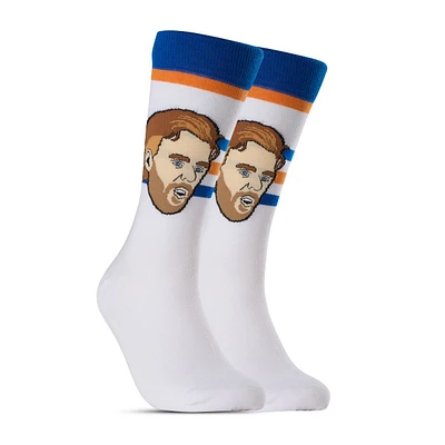 Edmonton Oilers Major League Socks Connor McDavid Socks