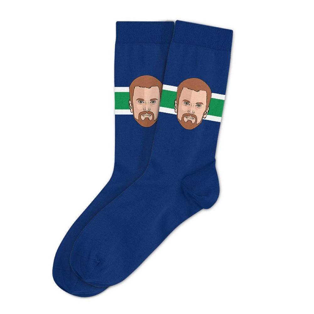 Vancouver Canucks Major League Socks Henrik Sedin Socks