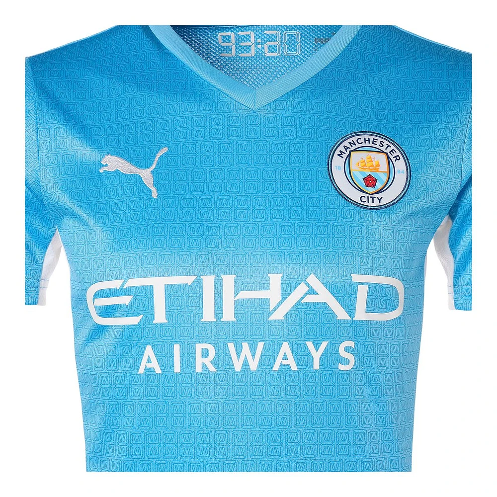 Manchester City 2021/22 PUMA Men's Replica Soccer Jersey, Man City, Football, EPL