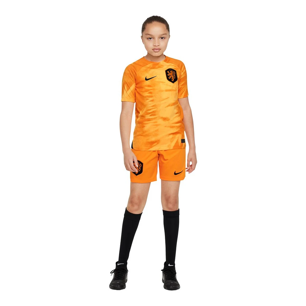 Netherlands Nike Youth Replica Soccer Jersey, Football, International