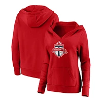 Toronto FC Fanatics Women's Official Logo 4X9 Hoodie