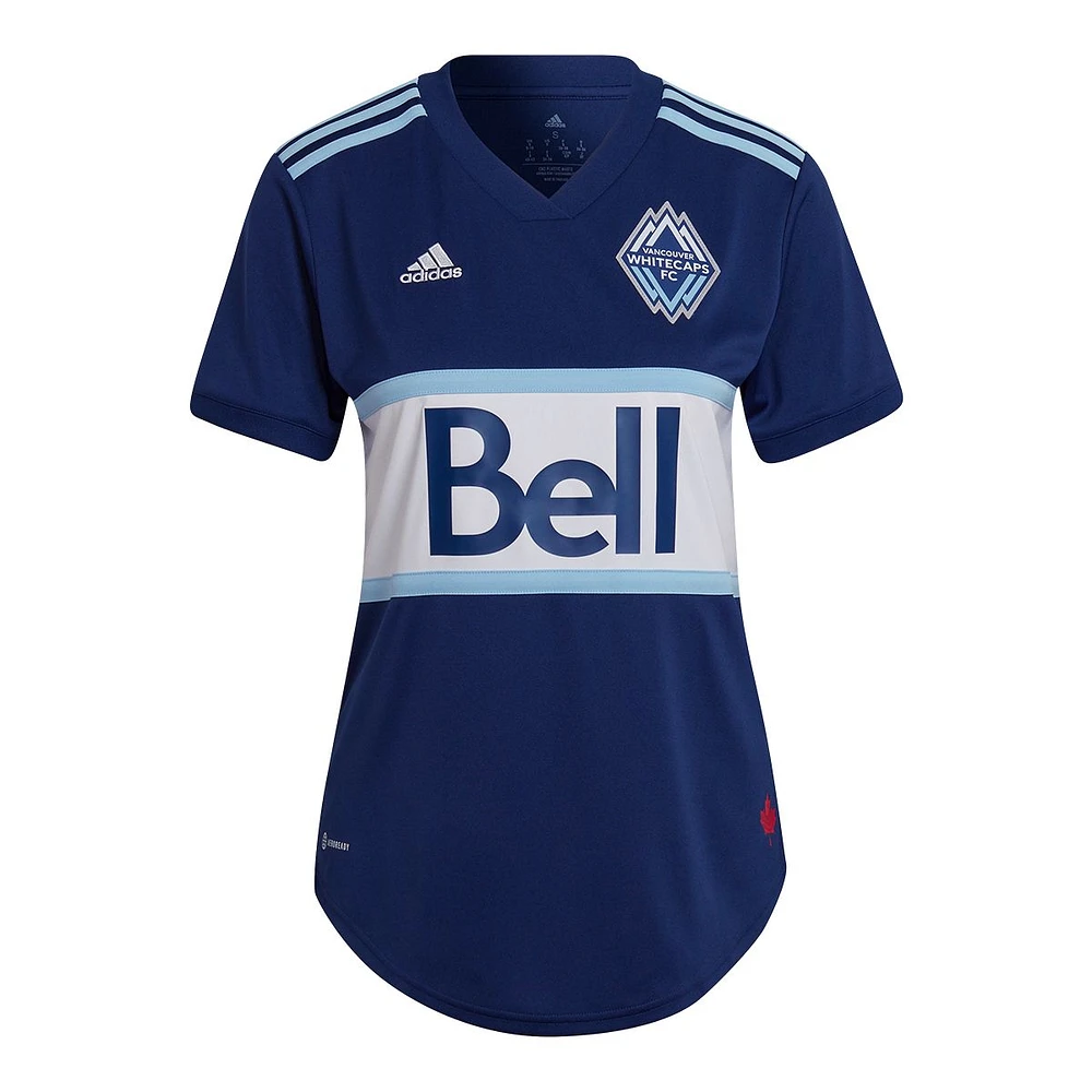 Vancouver Whitecaps adidas Women's Replica Soccer Jersey, Football, MLS