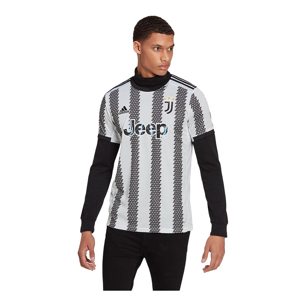 Juventus FC 2022/23 adidas Men's Replica Soccer Jersey, Football