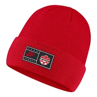 Canada Soccer Nike Cuffed Knit Beanie