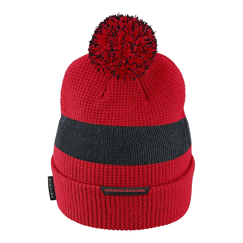 Canada Soccer Nike Knit Pom Beanie