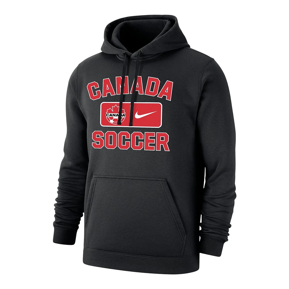 Canada Soccer Nike Club Fleece Pullover Hoodie