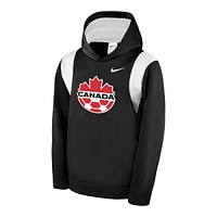 Youth Canada Soccer Nike Therma Pullover Hoodie