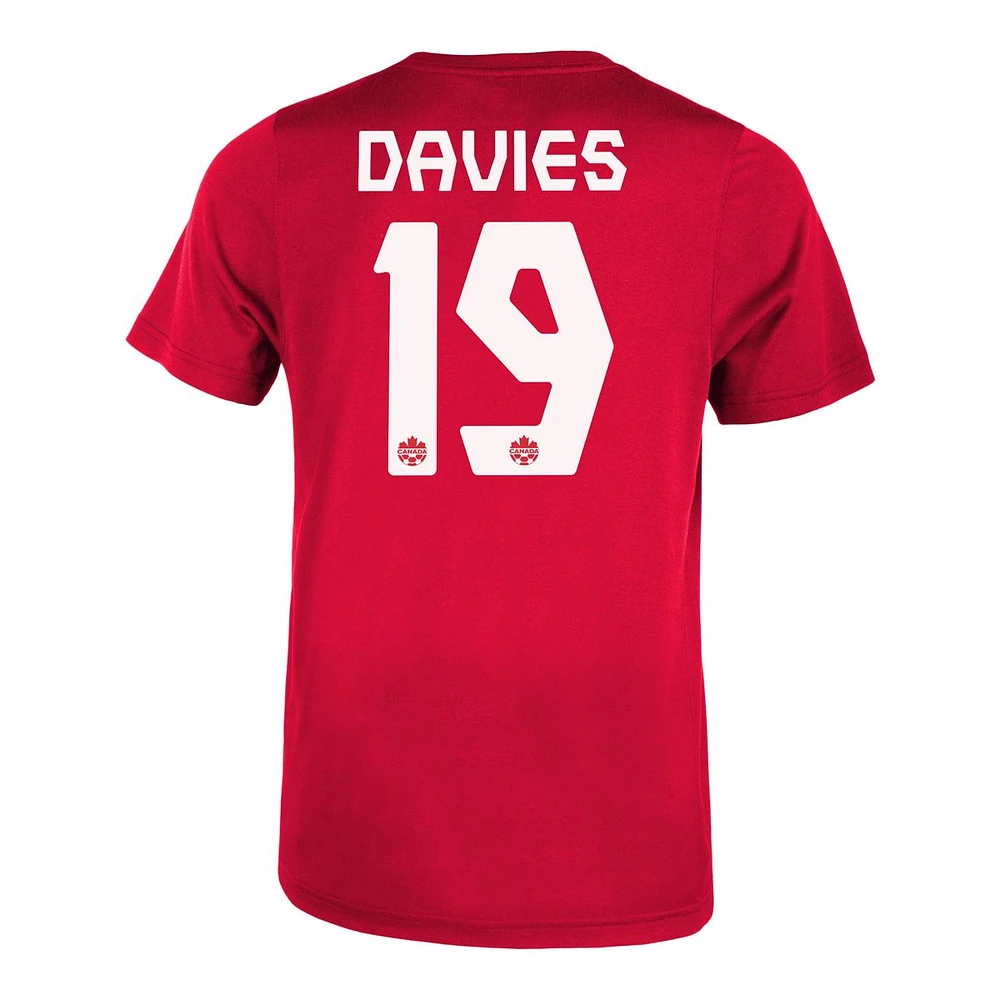 Youth Canada Soccer Nike Alphonso Davies Dri-FIT Legend T Shirt