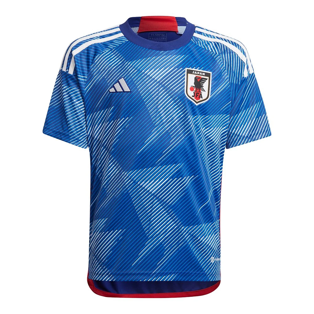 Japan adidas Youth Replica Soccer Jersey, Football, International